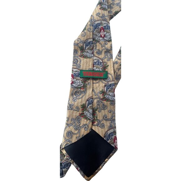 Tabasco Men's Dress Shirt Tie Tabasco Bottles 100% Silk (Made in USA) - Picture 4 of 10